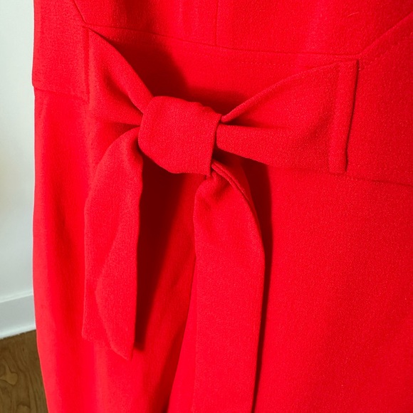 Gorgeous sleeveless red Vince CamUTO jumpsuit in 8P NWT - Picture 5 of 7